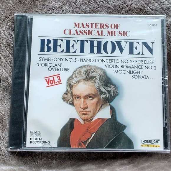 4 CD Set Master's of Classical Music Mozart, Bach, Beethoven, & Tschaikowsky - Picture 6 of 11